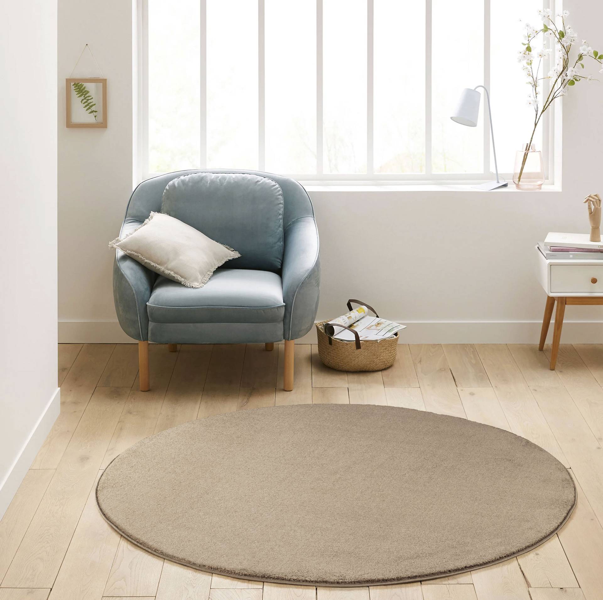 my home Teppich "Kurzflor-Webteppich GRANADA 4800, uni Soft Touch", rechteckig, 20 mm Höhe, leichter Glanz, auch in rund, Wohnzimmer, Schlafzimmer, Kinderzimmer my home Teppich "Kurzflor-Webteppich GRANADA 4800, uni Soft Touch", rechteckig, 20 mm Höhe, leichter Glanz, auch in rund, Wohnzimmer, Schlafzimmer, Kinderzimmer von My Home
