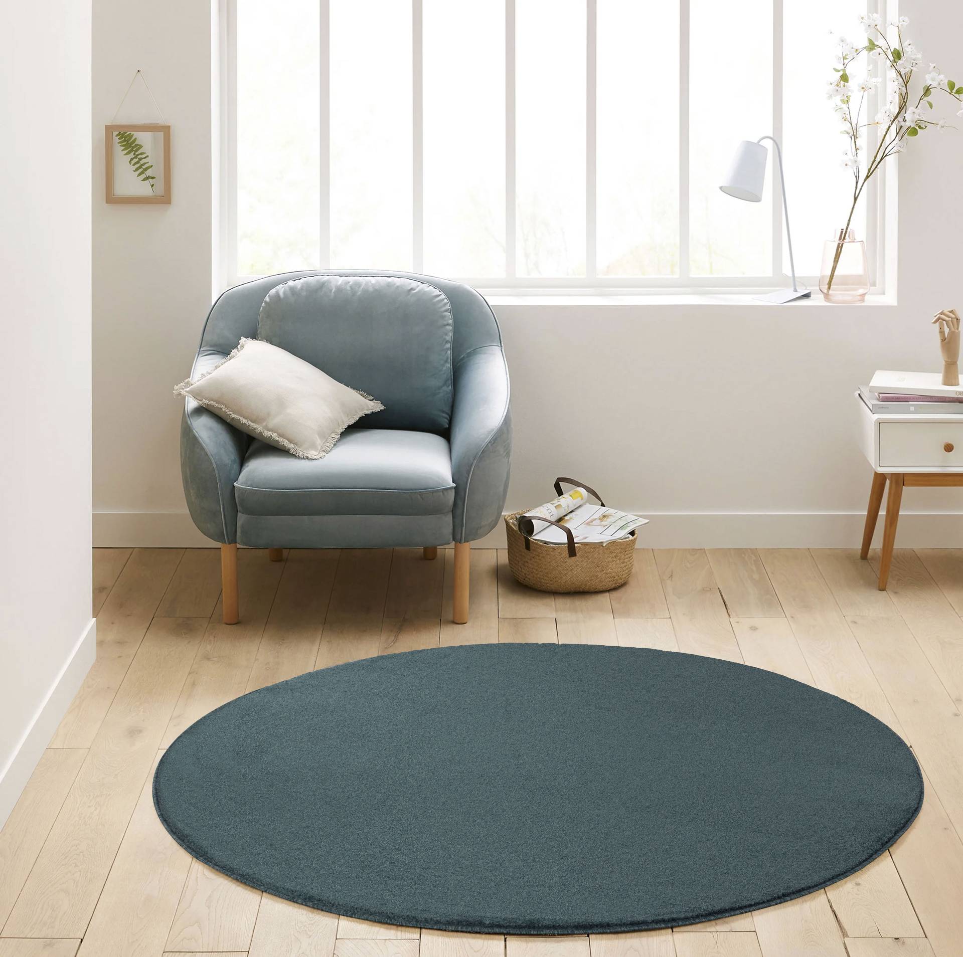 my home Teppich "Kurzflor-Webteppich GRANADA 4800, uni Soft Touch", rechteckig, 20 mm Höhe, leichter Glanz, auch in rund, Wohnzimmer, Schlafzimmer, Kinderzimmer my home Teppich "Kurzflor-Webteppich GRANADA 4800, uni Soft Touch", rechteckig, 20 mm Höhe, leichter Glanz, auch in rund, Wohnzimmer, Schlafzimmer, Kinderzimmer von My Home