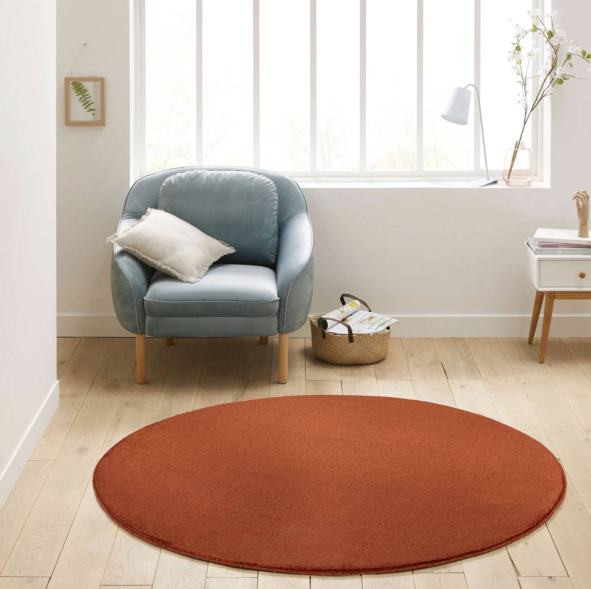 my home Teppich "Kurzflor-Webteppich GRANADA 4800, uni Soft Touch", rechteckig, 20 mm Höhe, leichter Glanz, auch in rund, Wohnzimmer, Schlafzimmer, Kinderzimmer my home Teppich "Kurzflor-Webteppich GRANADA 4800, uni Soft Touch", rechteckig, 20 mm Höhe, leichter Glanz, auch in rund, Wohnzimmer, Schlafzimmer, Kinderzimmer von My Home
