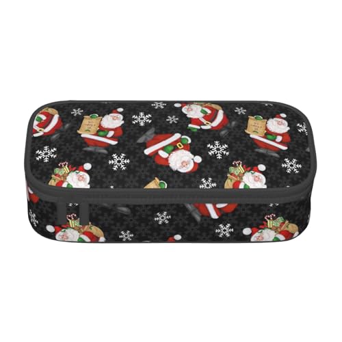 Aufbewahrungstasche mit Honigbienen-Aufdruck, für Büro, Federmäppchen, Federmäppchen, Make-up-Tasche, Kosmetiktasche, Merry Christmas Happy, One Size Aufbewahrungstasche mit Honigbienen-Aufdruck, für Büro, Federmäppchen, Federmäppchen, Make-up-Tasche, Kosmetiktasche, Merry Christmas Happy, One Size von MyPiky