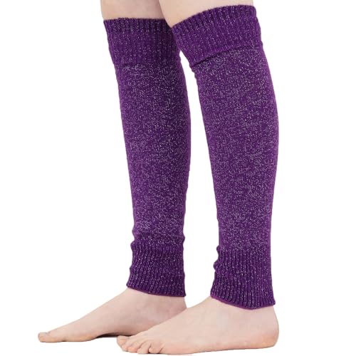 Mysocks Beinwärmer lila funkeln von Mysocks