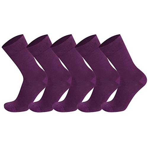 Mysocks unisex 5 Paar Packsocken lila von Mysocks