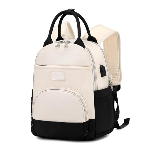 Myhozee Rucksack Damen Elegant Klein Cityrucksack Wasserdicht Rucksäcke Damen - Rucksackhandtaschen Daypacks für Uni Reisen Lässig von Myhozee