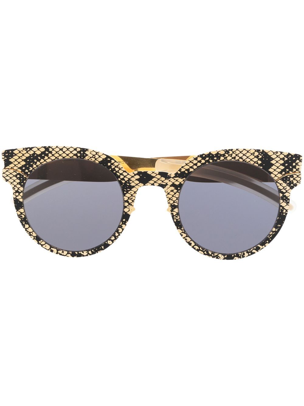 Mykita Runde Sonnenbrille - Gold von Mykita