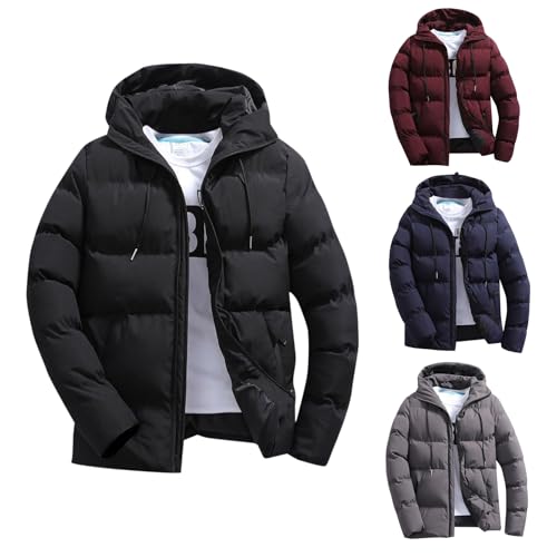 Mymyguoe Daunenmantel Herren Steppjacke Mit Kapuze Winterjacke Leichte Daunenjacke Kapuzenjacke Warm Isolationsjacke Einfarbig Softshelljacke Mode Übergangsjacke Thermojacke Puffer Jacke Overshirt Mymyguoe Daunenmantel Herren Steppjacke Mit Kapuze Winterjacke Leichte Daunenjacke Kapuzenjacke Warm Isolationsjacke Einfarbig Softshelljacke Mode Übergangsjacke Thermojacke Puffer Jacke Overshirt von Mymyguoe