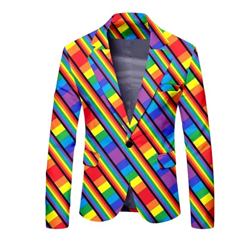 Mymyguoe Graffiti Sakko Herren Blazer Langarm Bunt Anzugjacket Funky Anzug Suit Neon Farbigen Anzugsakko LGBT Pride Stolzmonat Jackett Abschlussball Karneval Kostüm Herrenanzug Mymyguoe Graffiti Sakko Herren Blazer Langarm Bunt Anzugjacket Funky Anzug Suit Neon Farbigen Anzugsakko LGBT Pride Stolzmonat Jackett Abschlussball Karneval Kostüm Herrenanzug von Mymyguoe
