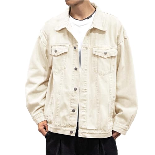 Mymyguoe Herren Jeansjacke Denim Übergangsjacke Oversized Sweatshirt Stern Casual Jacke mit Taschen Punk Y2K Baggy Hip Hop Vintage Sweatshirt Windbreaker Mantel Lässige Oberbekleidung Mymyguoe Herren Jeansjacke Denim Übergangsjacke Oversized Sweatshirt Stern Casual Jacke mit Taschen Punk Y2K Baggy Hip Hop Vintage Sweatshirt Windbreaker Mantel Lässige Oberbekleidung von Mymyguoe