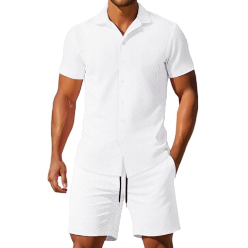 Mymyguoe Trainingsanzug Herren Zweiteiler Hawaiihemd Strandshorts 2 Teiler Beiläufig Sportanzug Hemd Und Sportshirts Fitnessanzug Stretch Basic Hausanzug Einfarbig Jogginganzug Mymyguoe Trainingsanzug Herren Zweiteiler Hawaiihemd Strandshorts 2 Teiler Beiläufig Sportanzug Hemd Und Sportshirts Fitnessanzug Stretch Basic Hausanzug Einfarbig Jogginganzug von Mymyguoe