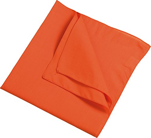 Bandana, Orange 1 Stück,Orange von Myrtle Beach