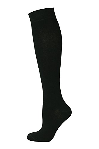 Mysocks Kinder Kniestrümpfe Socken Einfach Schwarz von Mysocks