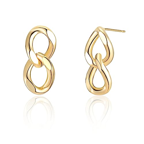 Mytys Gold Dangle Earrings for Women von Mytys