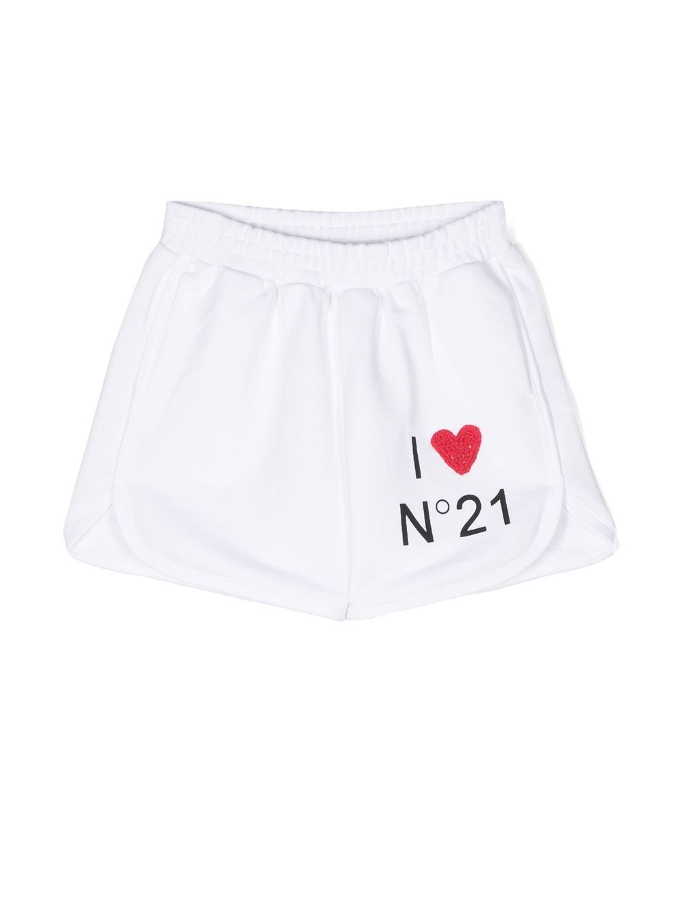 Nº21 Kids I Love Nº21 Shorts - Weiß von Nº21 Kids