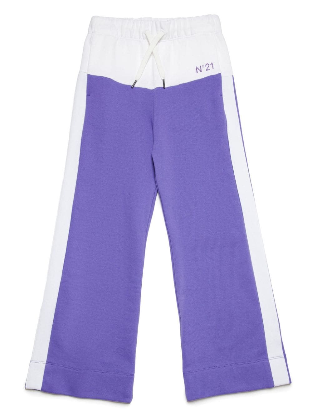 Nº21 Kids Jogginghose in Colour-Block-Optik - Violett von Nº21 Kids