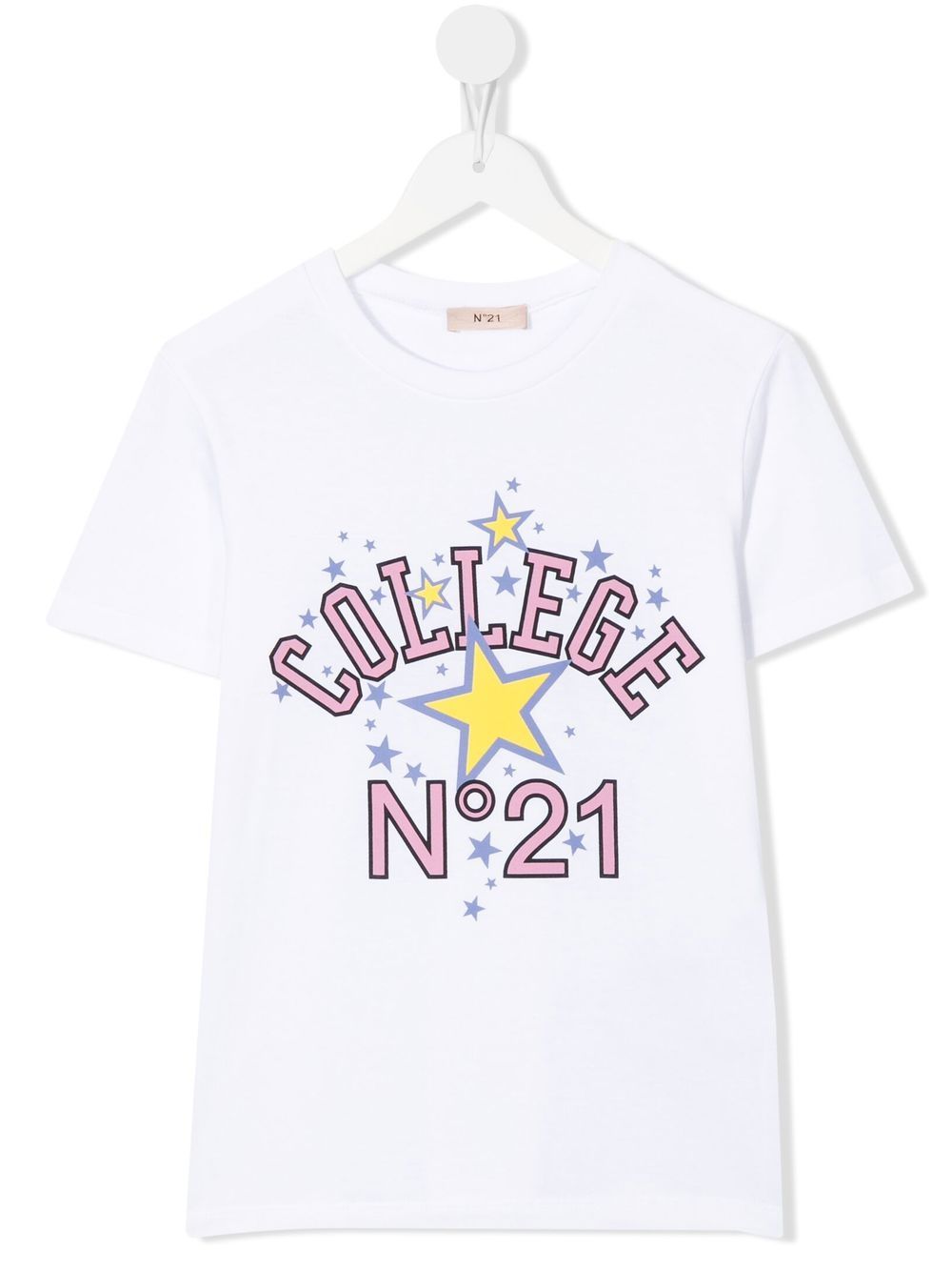 Nº21 Kids T-Shirt mit College-Print - Weiß von Nº21 Kids