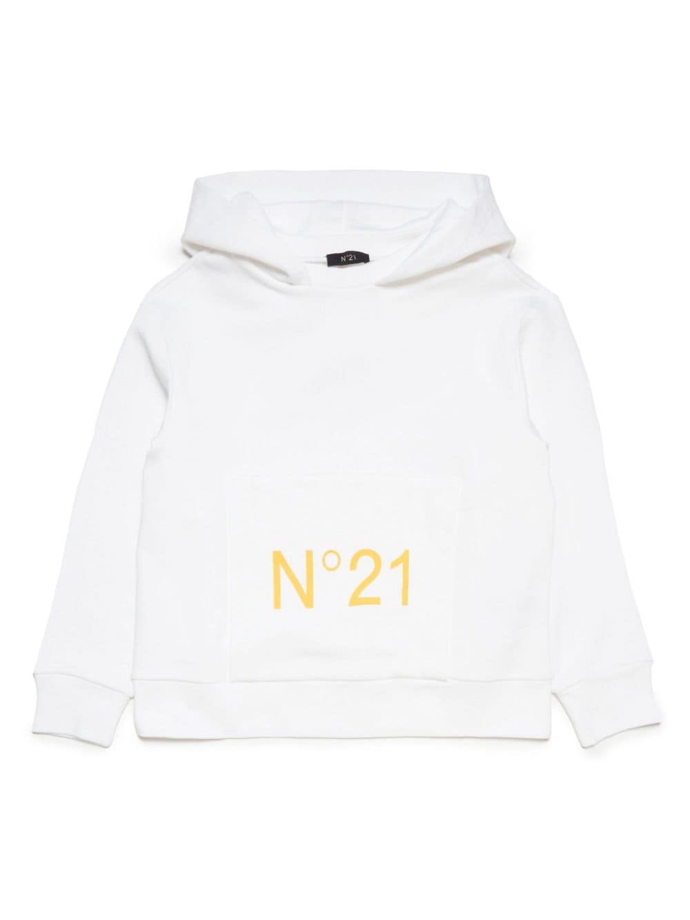 Nº21 Kids Hoodie mit Logo-Print - Weiß von Nº21 Kids