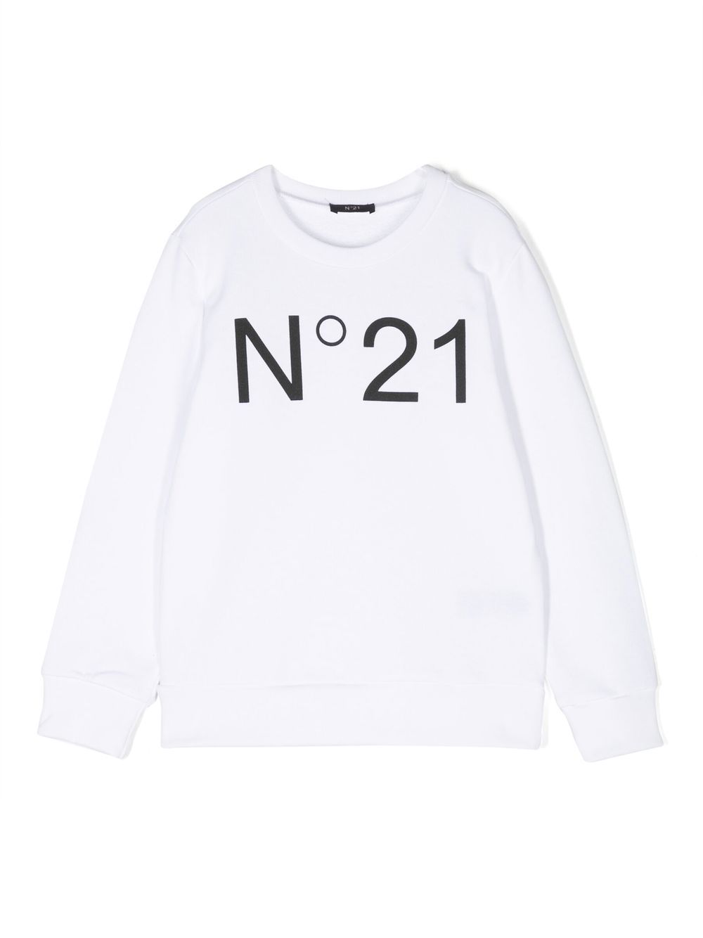 Nº21 Kids Sweatshirt mit Logo-Print - Weiß von Nº21 Kids