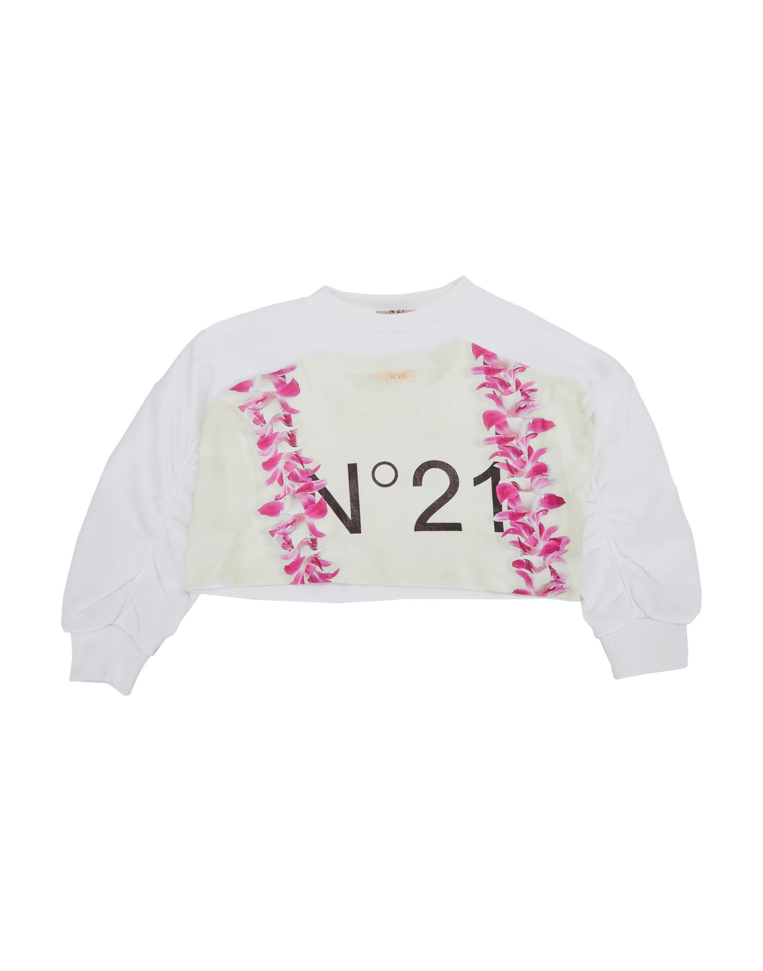 N°21 Sweatshirt Kinder Weiß von N°21