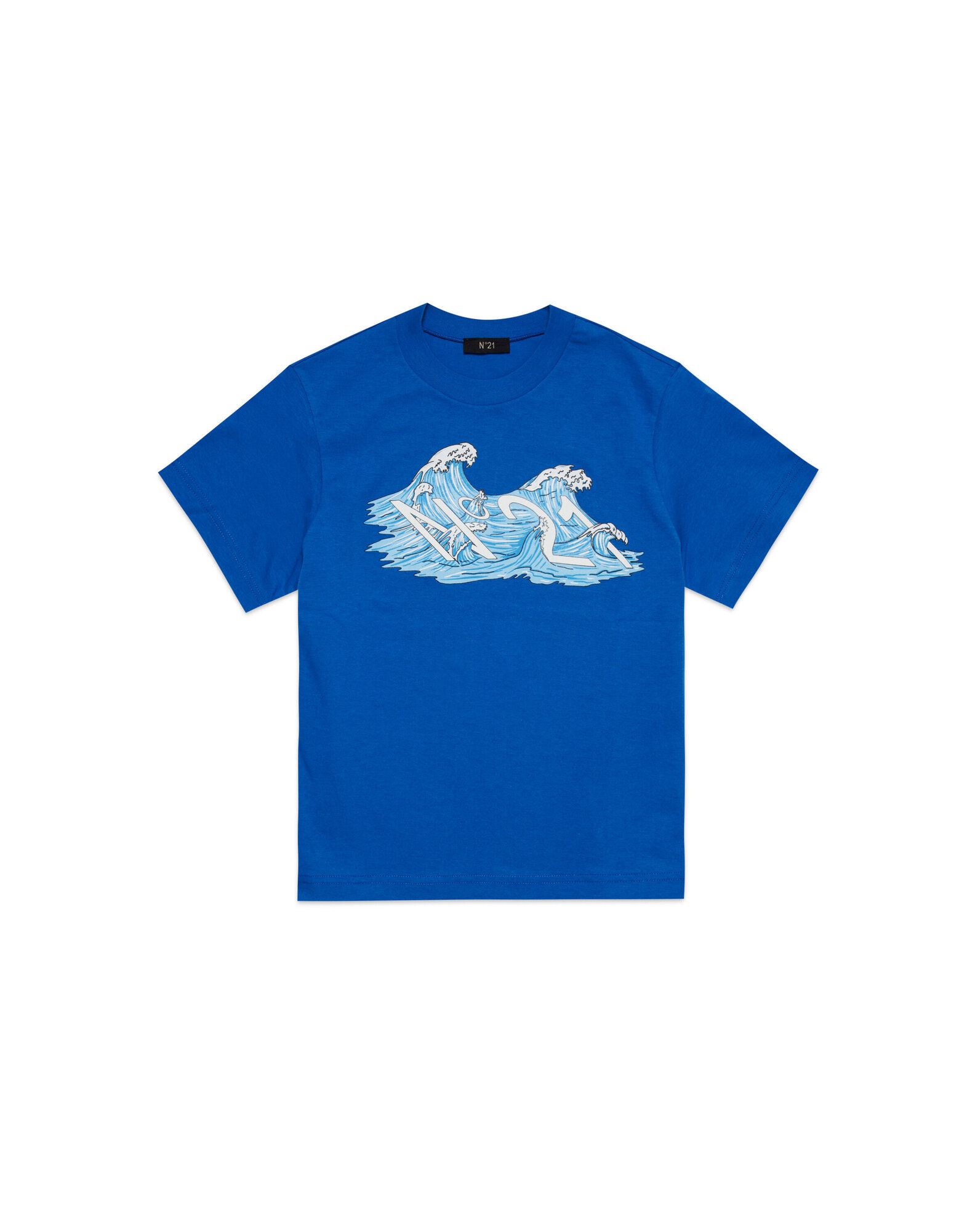 N°21 T-shirts Kinder Blau von N°21