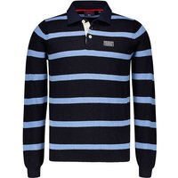 N.Z.A. Herren Rugbyshirt blau Gestreift N.Z.A. Herren Rugbyshirt blau Gestreift von N.Z.A.
