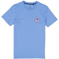N.Z.A. Herren T-Shirt blau Baumwolle von N.Z.A.