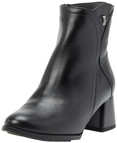 NAEMI Damen Leder Stiefelette, 36 EU von NAEMI