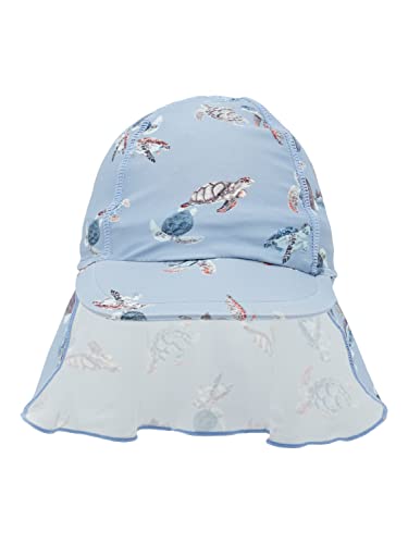 name it Baby Boys NMMZAMUS UV HAT Hut, Ashley Blue, 50/51 von NAME IT