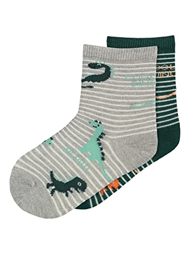 NAME IT Boy's NMMTEN 2P Socken, Forest Biome, 25/27 von NAME IT