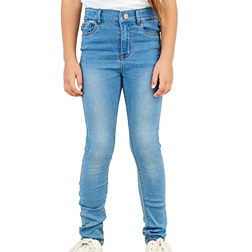 NAME IT Damen NKFPOLLY DNMTHAYER 2627 SWE HWPANT NOOS Jeans, Medium Blue Denim, 164 von NAME IT