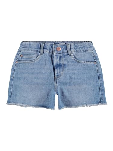 NAME IT Damen Nkfrandi Dnmtaya Hw Mom Noos Shorts, Medium Blue Denim, 104 EU von NAME IT