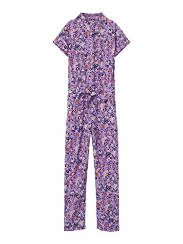 NAME IT Girl's NKFBODILA SS Jumpsuit, Sand Verbena, 116 von NAME IT