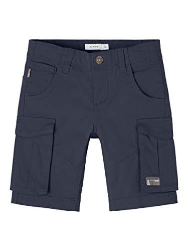 NAME IT Jungen Nkmryan Twibamgo L Shorts Noos Cargos, Dark Sapphire, 110 EU von NAME IT