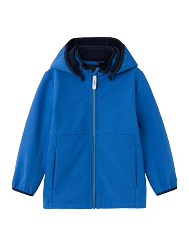 NAME IT Jungen NMMMALTA Softshell Jacket 2FO NOOS Softshelljacke, Nautical Blue, 92 von NAME IT