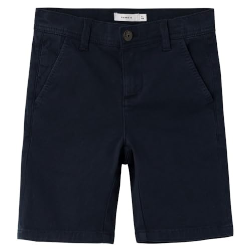 NAME IT Jungen Nkmsilas Chino Twi L Shorts 2222-dr Noos, Dark Sapphire, 140 von NAME IT