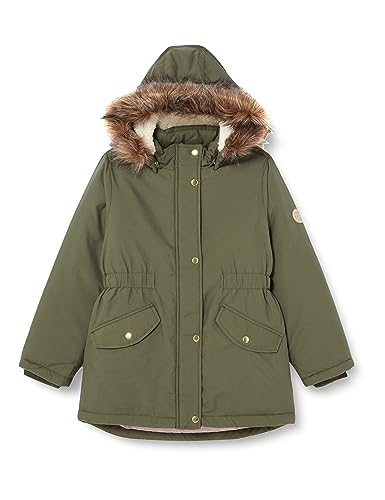 NAME IT Mädchen NKFMARLIN Parka Jacket PB South Jacke, Climbing Ivy, 164 von NAME IT