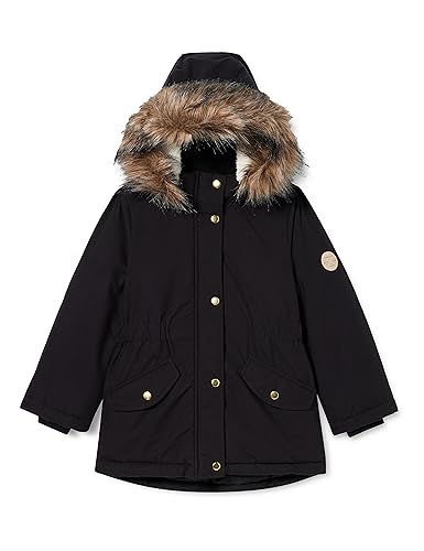 NAME IT Mädchen Nkfmarlin Parka Jacket Pb Fo Jacke, Schwarz, 116 EU von NAME IT