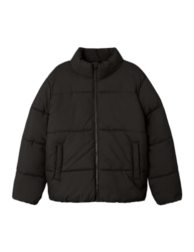 NAME IT Mädchen Nkfmilan Puffer Jacket Bf Pufferjacke, Black, 128 NAME IT Mädchen Nkfmilan Puffer Jacket Bf Pufferjacke, Black, 128 von NAME IT