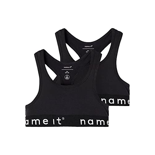 NAME IT Mädchen Nkfshort Top 2p Noos Unterhose, Black/Pack:w/ Black, 134-140 EU NAME IT Mädchen Nkfshort Top 2p Noos Unterhose, Black/Pack:w/ Black, 134-140 EU von NAME IT