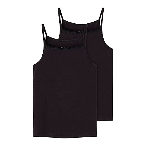 NAME IT Mädchen Nkfstrap Top 2p Noos Unterhose, Schwarz,146-162 EU NAME IT Mädchen Nkfstrap Top 2p Noos Unterhose, Schwarz,146-162 EU von NAME IT