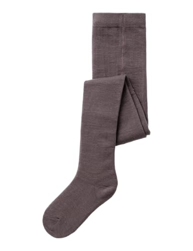NAME IT Mädchen Nkfwak Wool Pantyhose Solid Strumpfhose, Lila, 146/152 cm NAME IT Mädchen Nkfwak Wool Pantyhose Solid Strumpfhose, Lila, 146/152 cm von NAME IT
