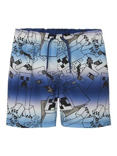 NAME IT Nkmmuxin Minecraft Swimshorts Bfu von NAME IT