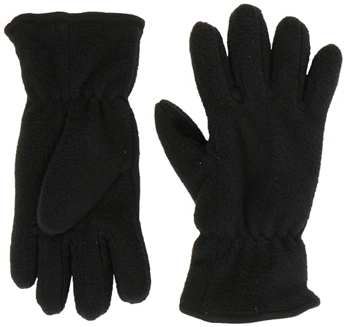 NAME IT Unisex NKNMAR Fleece Glove 7FO Handschuhe, Black, 9 von NAME IT