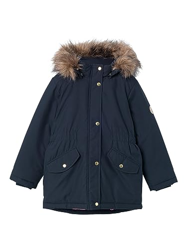 NAME IT girl Jacke Parka, Dark Sapphire, 128 von NAME IT