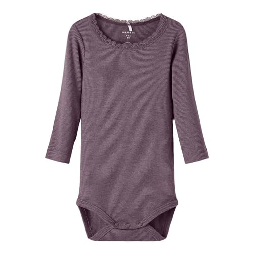 NAME IT Baby - Mädchen Nbfkab Noos Langarmbody, Arctic Dusk/Detail:Melange, 80 EU NAME IT Baby - Mädchen Nbfkab Noos Langarmbody, Arctic Dusk/Detail:Melange, 80 EU von NAME IT