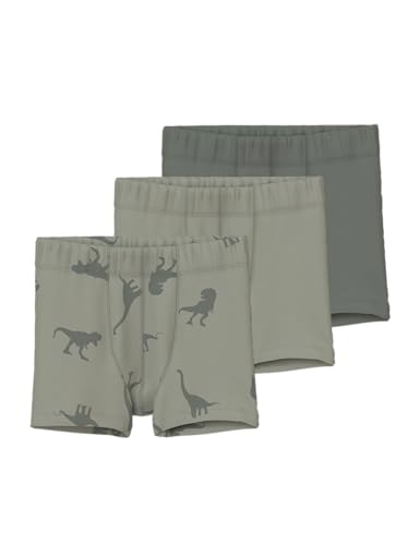 NAME IT Jungen Nmmtights 3p Agave Green Dino Noos Boxershorts, Agave Green, 104 EU NAME IT Jungen Nmmtights 3p Agave Green Dino Noos Boxershorts, Agave Green, 104 EU von NAME IT
