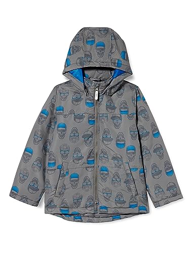 Name It Jungen NKMMAX Jacket Skull Jacke, Estate Blue, 140 von NAME IT