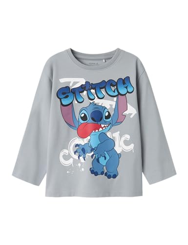 Name It Jungen Nmmjabus Stitch Ls Nreg Top Box Wdi, Quarry, 116 cm Name It Jungen Nmmjabus Stitch Ls Nreg Top Box Wdi, Quarry, 116 cm von NAME IT