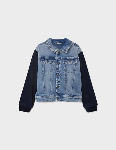 NAME IT Boy's Nkmdae SWE DNM Jacket 1794-Ob D Jacke, Light Blue Denim, 122 von NAME IT