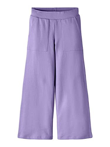 name it Girl's NKFDIANE Wide Pant UNB Hose, Sand Verbena, 122 von NAME IT