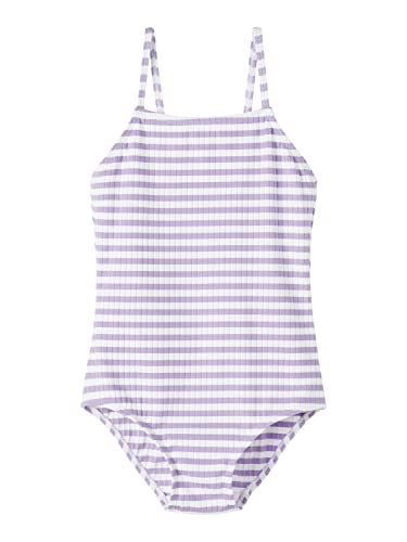 name it Girl's NKFZIMA Swimsuit Badeanzug, Sand Verbena, 146/152 von NAME IT