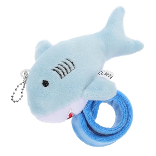 NAMOARLY Hai-Plüschpuppe Handgelenkband halloween geschenk süßes Slap-Armband Hai-Tier schlägt aufs Handgelenk Spielzeuge zum Plüschtier Ohrfeigenarmbänder zur Dekoration Schlagarmband von NAMOARLY